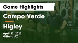 Campo Verde  vs Higley  Game Highlights - April 22, 2023