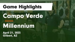 Campo Verde  vs Millennium   Game Highlights - April 21, 2023