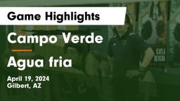 Campo Verde  vs Agua fria Game Highlights - April 19, 2024
