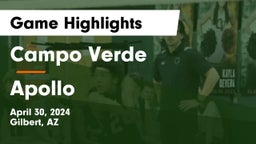 Campo Verde  vs Apollo  Game Highlights - April 30, 2024