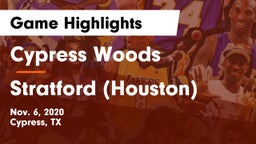 Cypress Woods  vs Stratford  (Houston) Game Highlights - Nov. 6, 2020