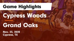 Cypress Woods  vs Grand Oaks Game Highlights - Nov. 23, 2020