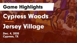 Cypress Woods  vs Jersey Village Game Highlights - Dec. 4, 2020