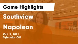 Southview  vs Napoleon Game Highlights - Oct. 5, 2021