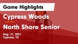 Cypress Woods  vs North Shore Senior  Game Highlights - Aug. 21, 2021