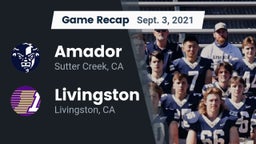 Recap: Amador  vs. Livingston  2021