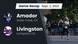 Recap: Amador  vs. Livingston  2022