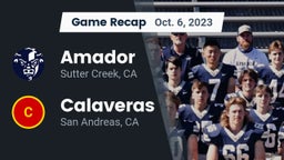 Recap: Amador  vs. Calaveras  2023
