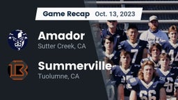 Recap: Amador  vs. Summerville  2023