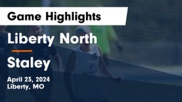 Liberty North  vs Staley  Game Highlights - April 23, 2024