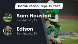 Recap: Sam Houston  vs. Edison  2017