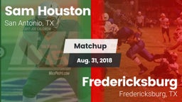 Matchup: Sam Houston  vs. Fredericksburg  2018