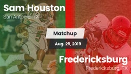 Matchup: Sam Houston  vs. Fredericksburg  2019