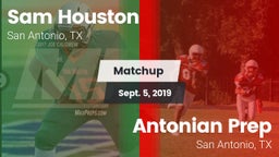 Matchup: Sam Houston  vs. Antonian Prep  2019