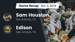 Recap: Sam Houston  vs. Edison  2019