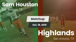 Matchup: Sam Houston  vs. Highlands  2019