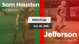 Matchup: Sam Houston  vs. Jefferson  2019