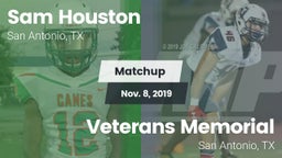 Matchup: Sam Houston  vs. Veterans Memorial 2019