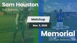 Matchup: Sam Houston  vs. Memorial  2020