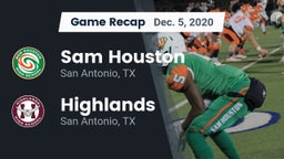 Recap: Sam Houston  vs. Highlands  2020