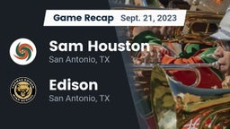Recap: Sam Houston  vs. Edison  2023