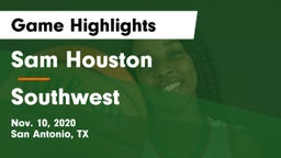 Sam Houston  vs Southwest  Game Highlights - Nov. 10, 2020