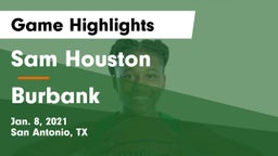 Sam Houston  vs Burbank  Game Highlights - Jan. 8, 2021