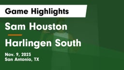 Sam Houston  vs Harlingen South  Game Highlights - Nov. 9, 2023
