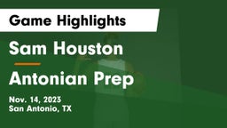 Sam Houston  vs Antonian Prep  Game Highlights - Nov. 14, 2023