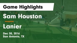 Sam Houston  vs Lanier  Game Highlights - Dec 30, 2016