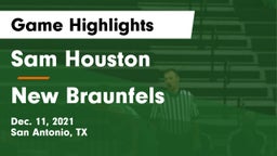 Sam Houston  vs New Braunfels  Game Highlights - Dec. 11, 2021