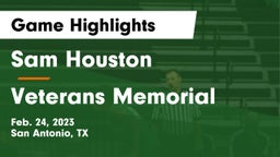 Sam Houston  vs Veterans Memorial Game Highlights - Feb. 24, 2023