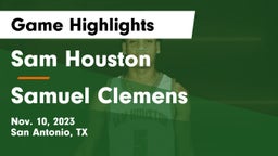 Sam Houston  vs Samuel Clemens  Game Highlights - Nov. 10, 2023
