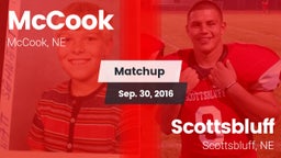 Matchup: McCook  vs. Scottsbluff  2016