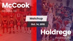 Matchup: McCook  vs. Holdrege  2016