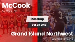 Matchup: McCook  vs. Grand Island Northwest  2016