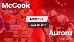 Matchup: McCook  vs. Aurora  2017