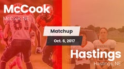Matchup: McCook  vs. Hastings  2017