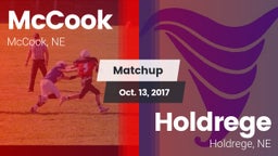 Matchup: McCook  vs. Holdrege  2017