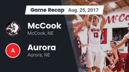 Recap: McCook  vs. Aurora  2017