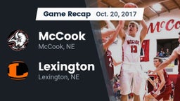 Recap: McCook  vs. Lexington  2017