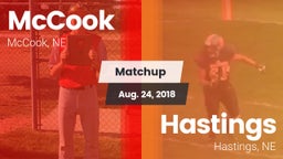 Matchup: McCook  vs. Hastings  2018