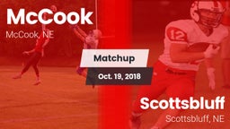 Matchup: McCook  vs. Scottsbluff  2018