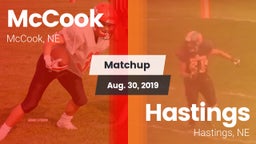 Matchup: McCook  vs. Hastings  2019