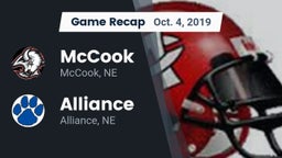 Recap: McCook  vs. Alliance  2019