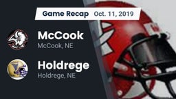 Recap: McCook  vs. Holdrege  2019