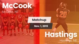 Matchup: McCook  vs. Hastings  2019