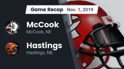 Recap: McCook  vs. Hastings  2019