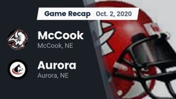 Recap: McCook  vs. Aurora  2020