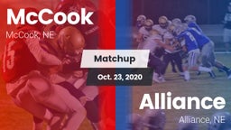 Matchup: McCook  vs. Alliance  2020